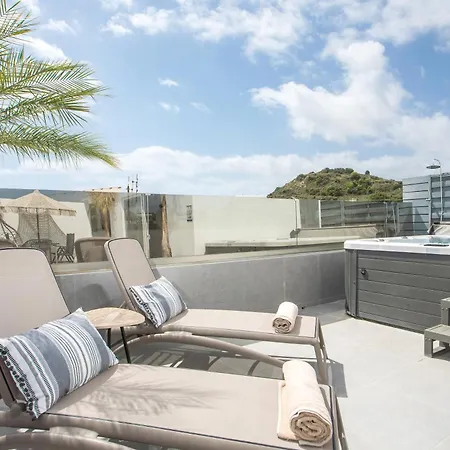 Jns Premium Roof Jacuzzi Apartament Faliraki
